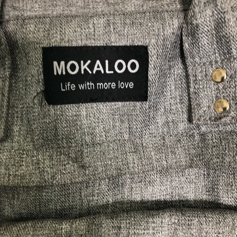 Mokaloo Gray Diaper Bag Backpack with USB Port